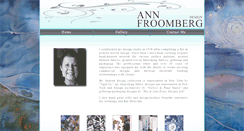 Desktop Screenshot of annfroombergdesign.com